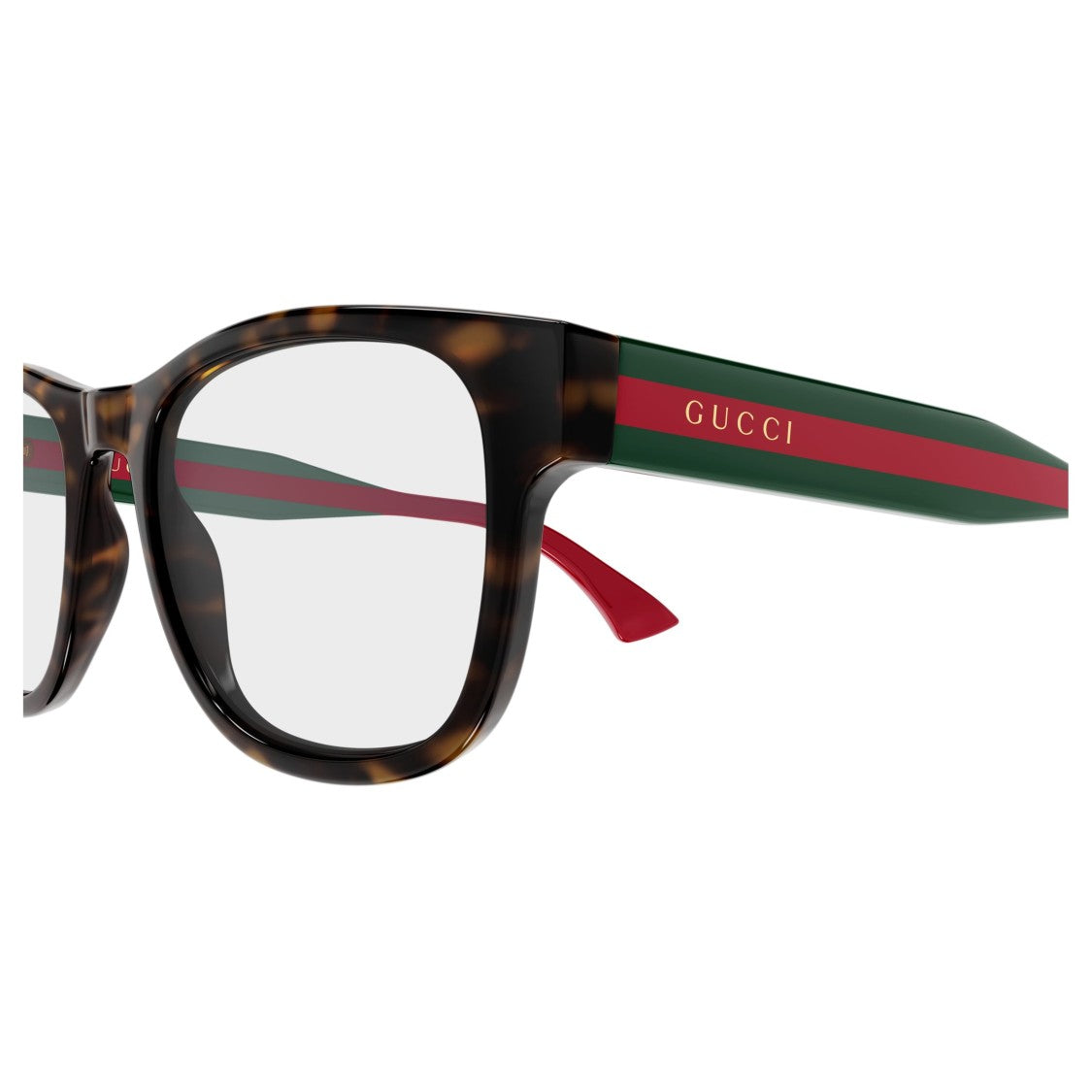 Gucci Gg0004onn Tortoiseshell Square Eyeglasses