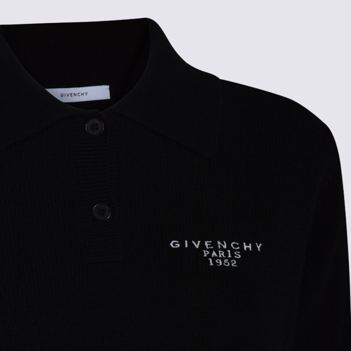 Givenchy Black Wool Top