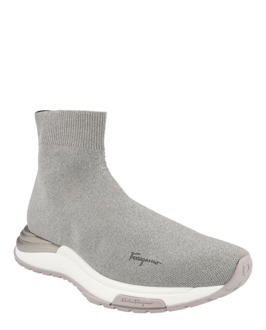 Ferragamo Ninette High-Top Sock Sneakers