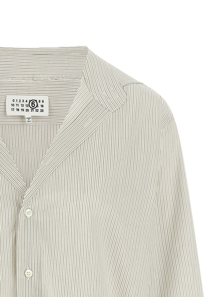 Mm6 By Maison Margiela Trompe L'oeil Collar Shirt