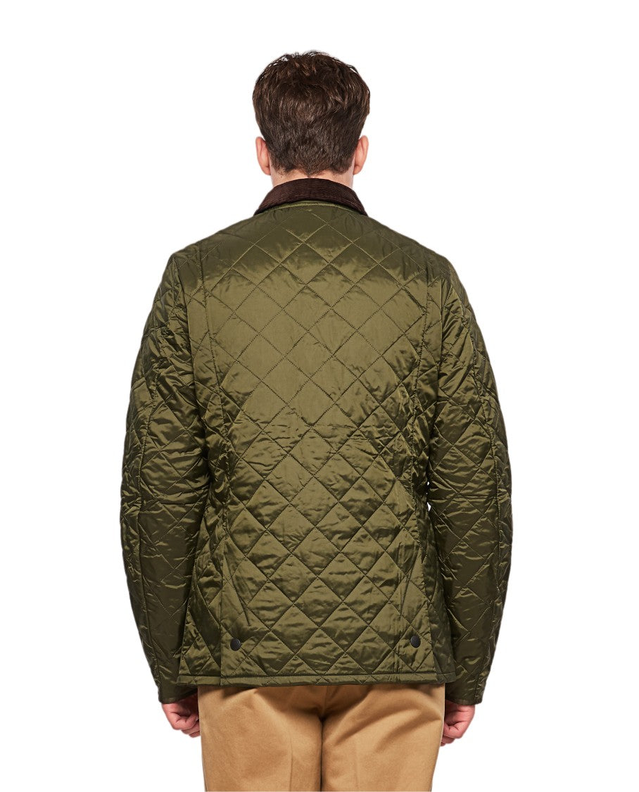 Barbour Green Liddesdale Quilted Nylon Jacket