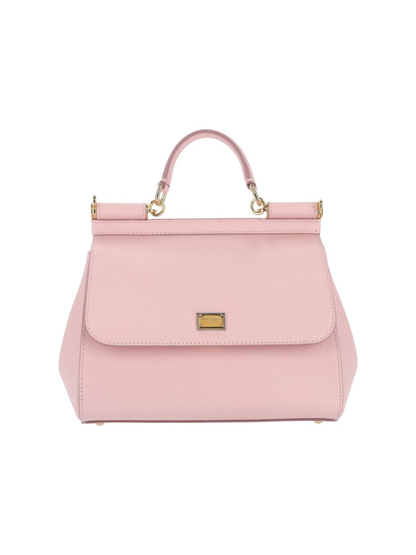 Dolce & Gabbana "Sicily" Large Handbag – Pink