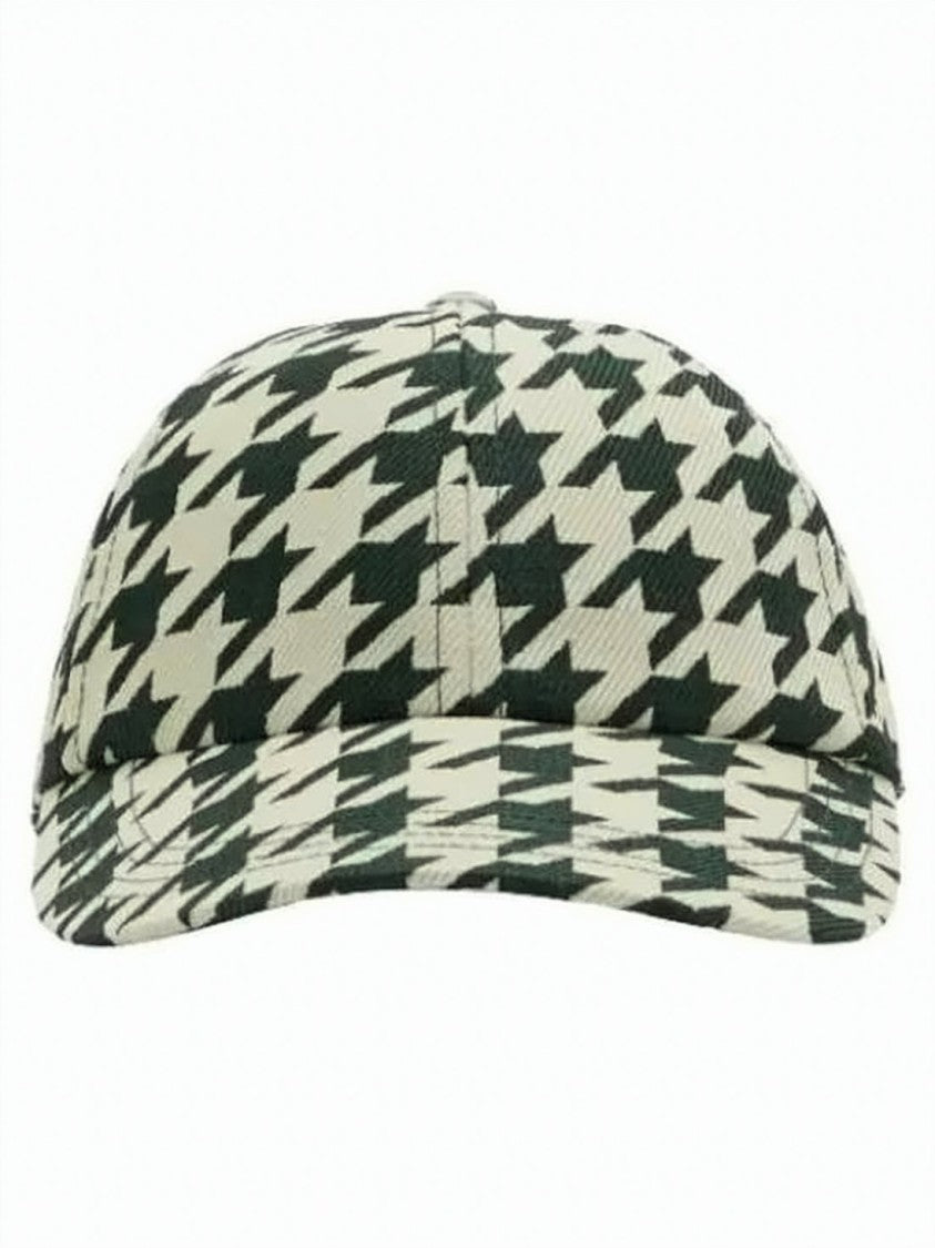 Burberry Bold Houndstooth Pattern Burberry Cap