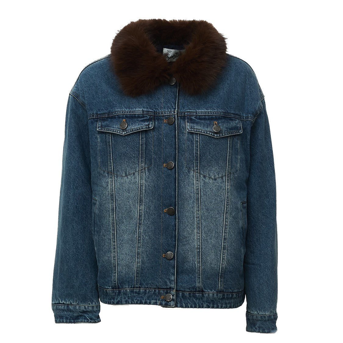 Mc2 Saint Barth Light Blue Dailys Denim Jacket