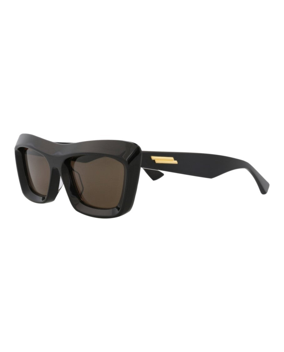 Bottega Veneta Square-Frame Recycled Acetate Sunglasses