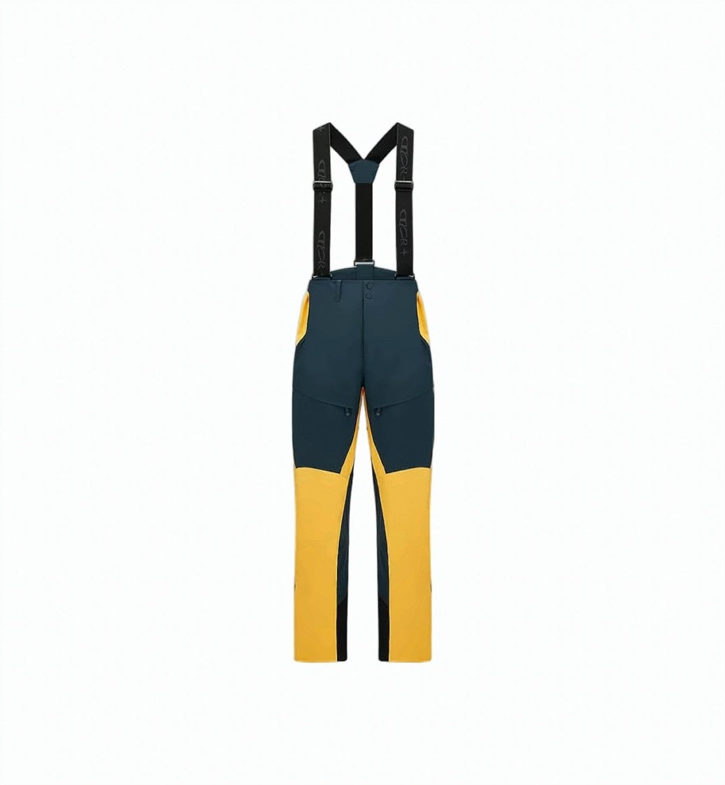 Christian Dior Two-Tone Woven Suspender Ski Pants