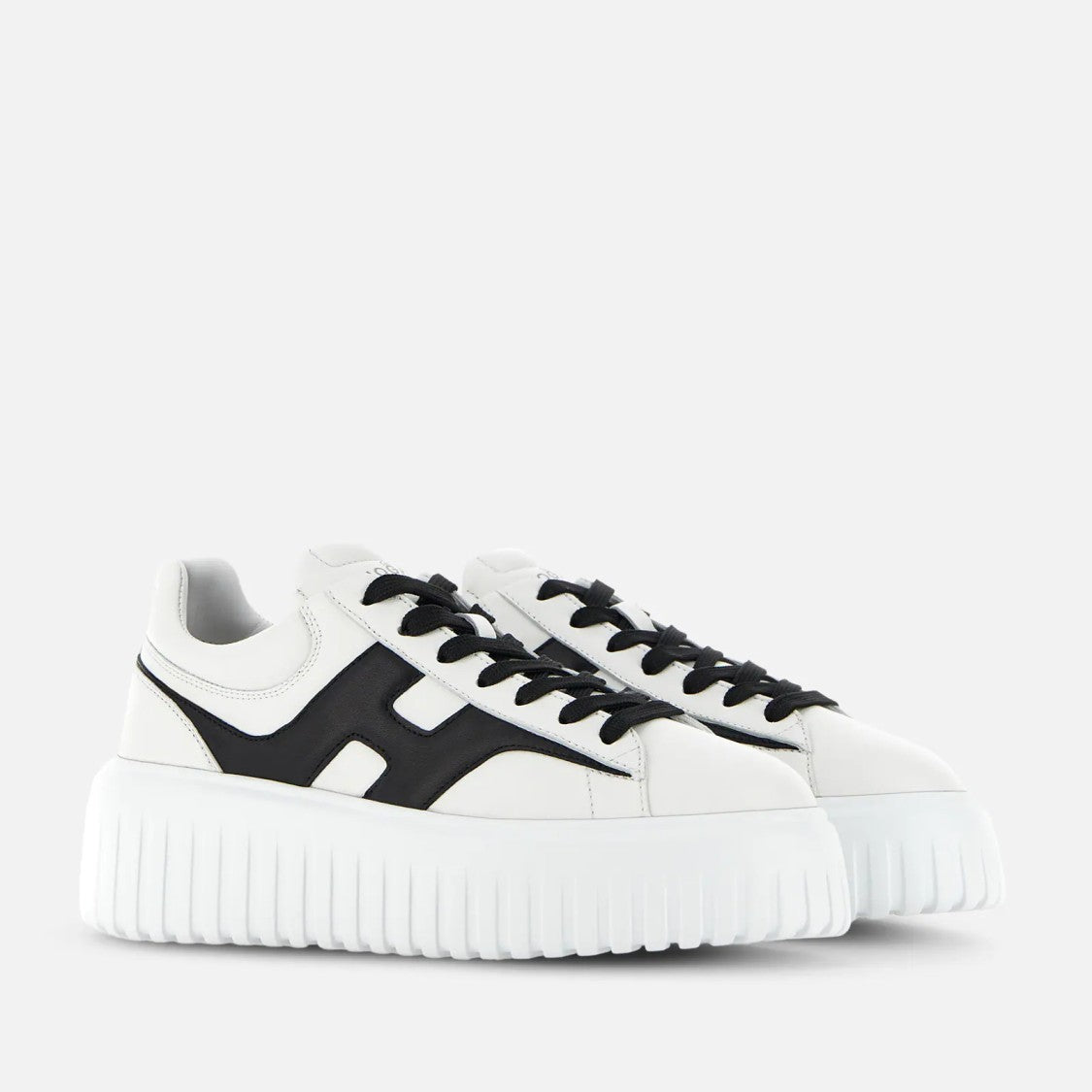 Hogan Chunky Platform Bold Accent Sneakers