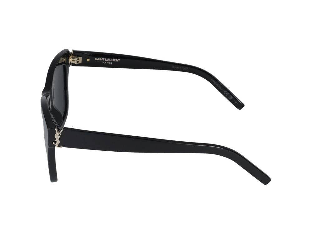 Saint Laurent Sunglasses Sl M156 001 Black Black Black 52/20/140
