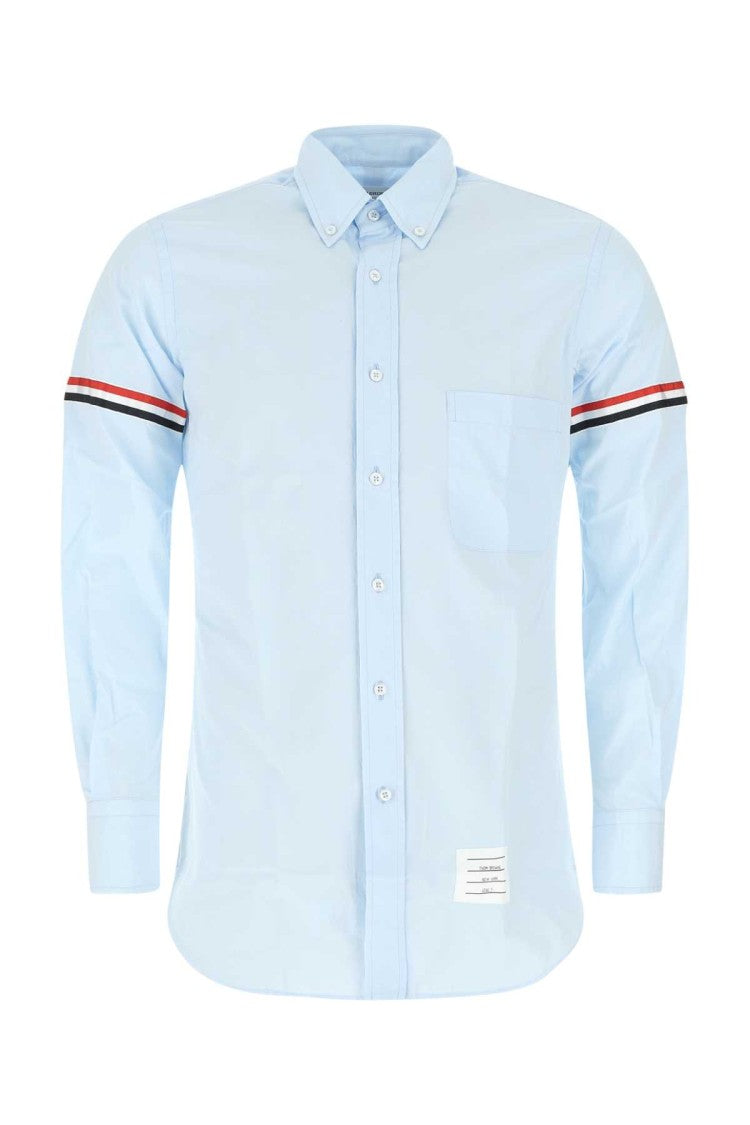 Thom Browne Powder Blue Cotton Shirt