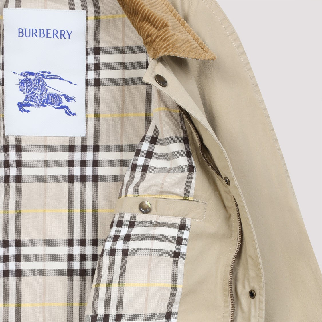 Burberry Beige Cotton Jacket