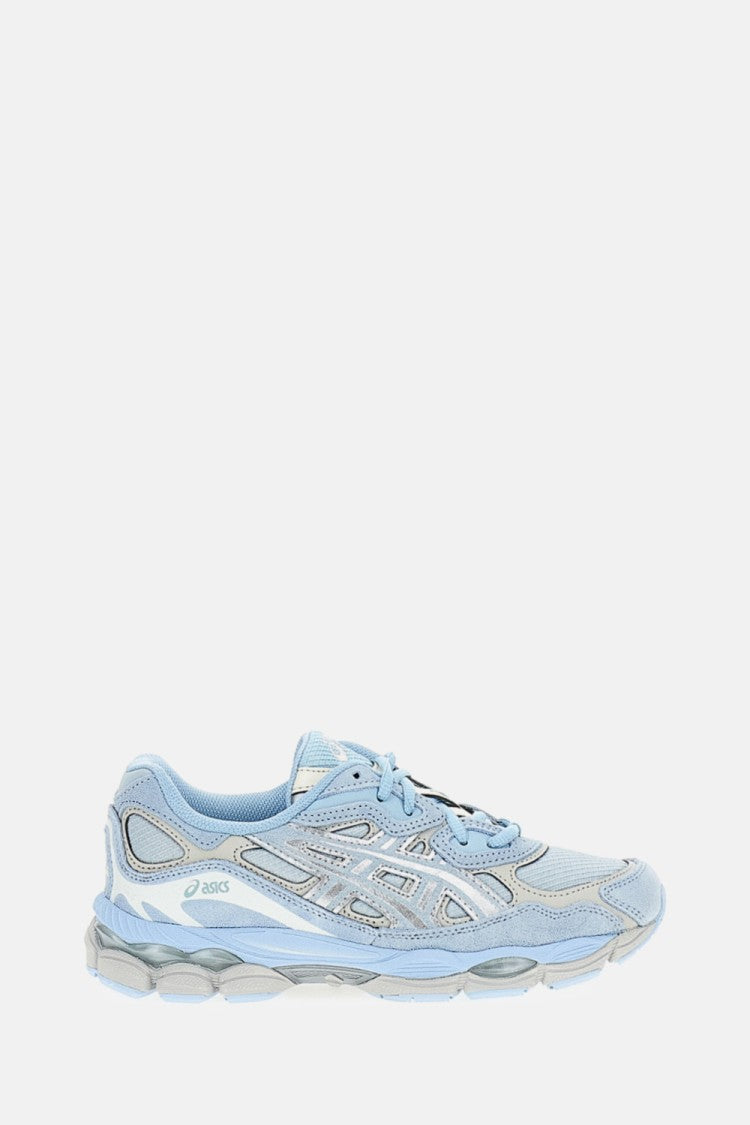 Asics Light Blue 'Gel-Nyc Upper' Leather Sneakers