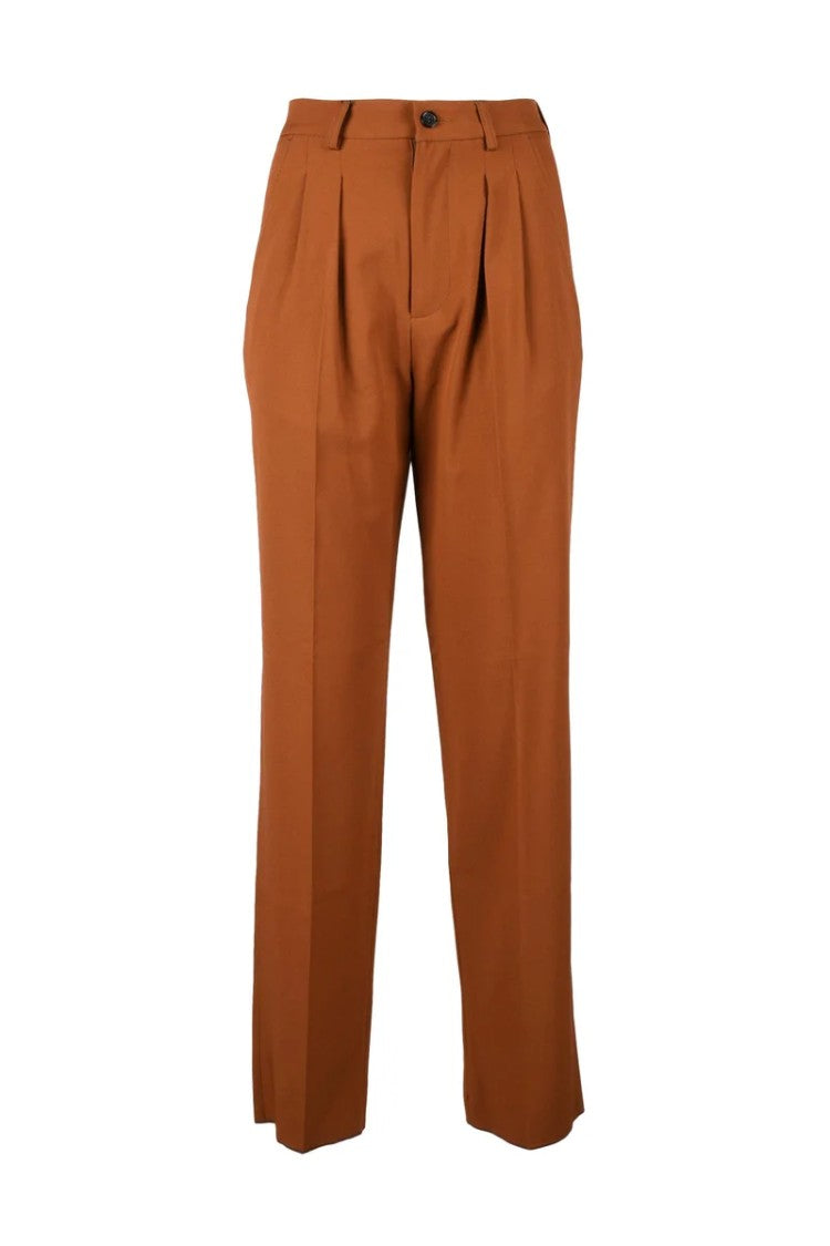 Brizzi Brizzi Stretch Trousers - Brown
