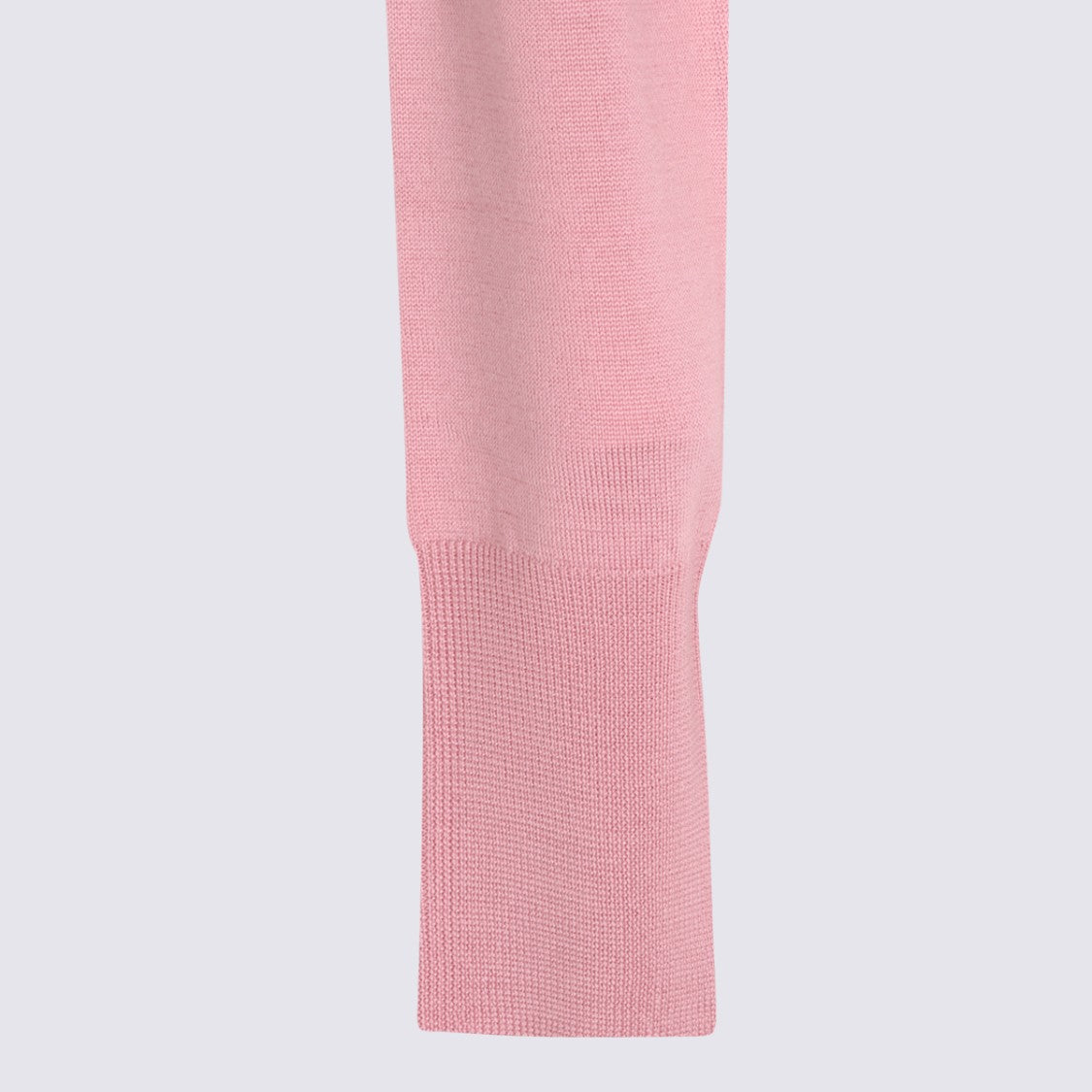 Vivienne Westwood Cropped Button-Down Pink Wool Bea Knitwear