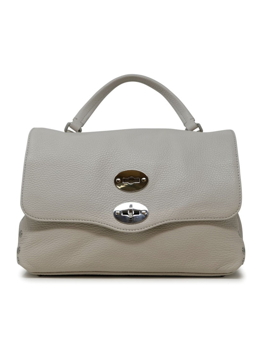 Zanellato Ivory Postina Daily Giorno S Leather Handbag
