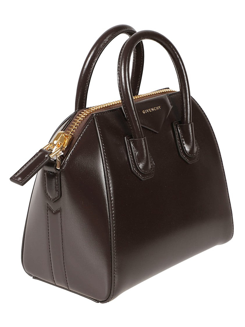 Givenchy Trapezoidal Handbag In Smooth Calf Leather