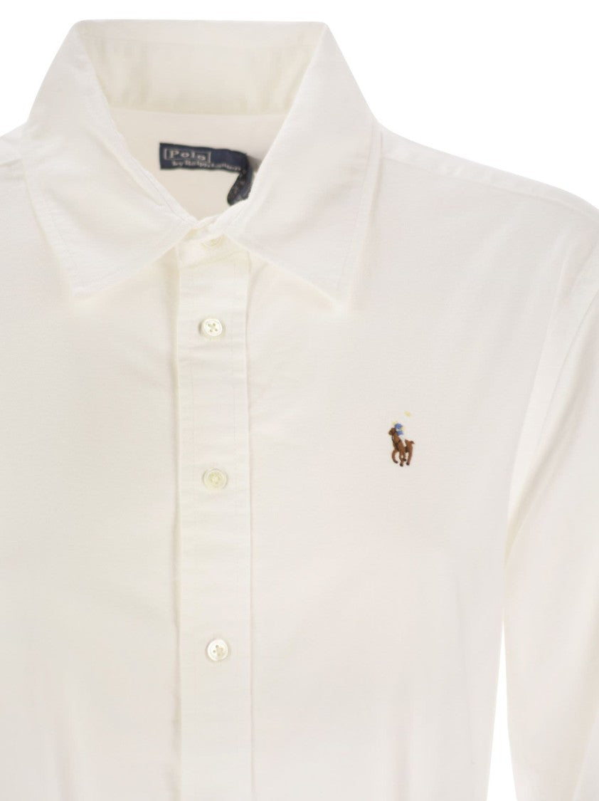 Polo Ralph Lauren Cotton Chemisier With Belt