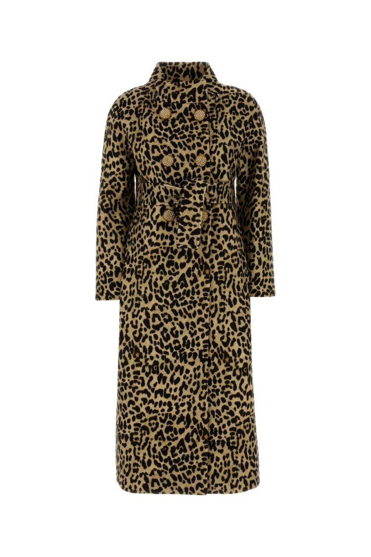 Valentino Garavani Printed Wool Coat