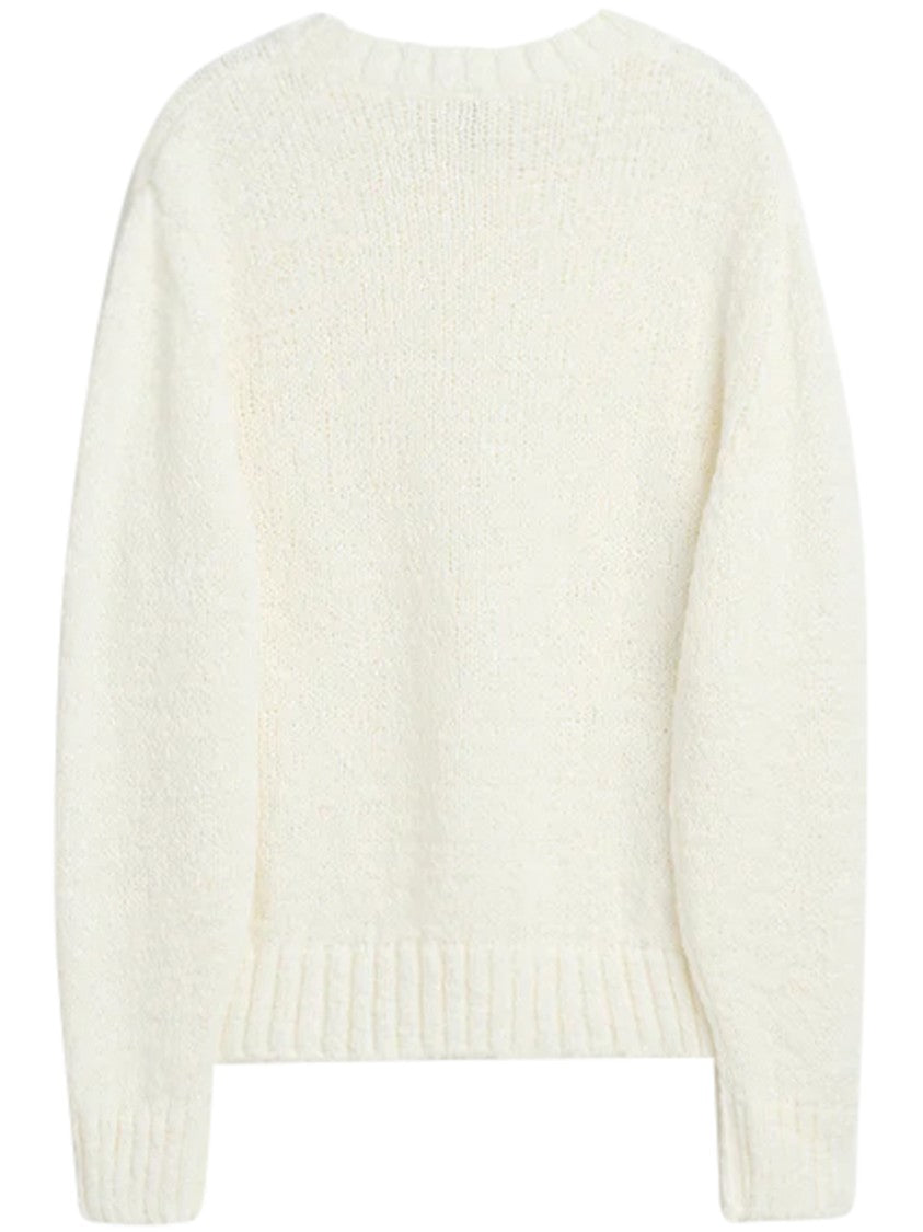 Sunflower Frederik Textured Crewneck Knit Sweater