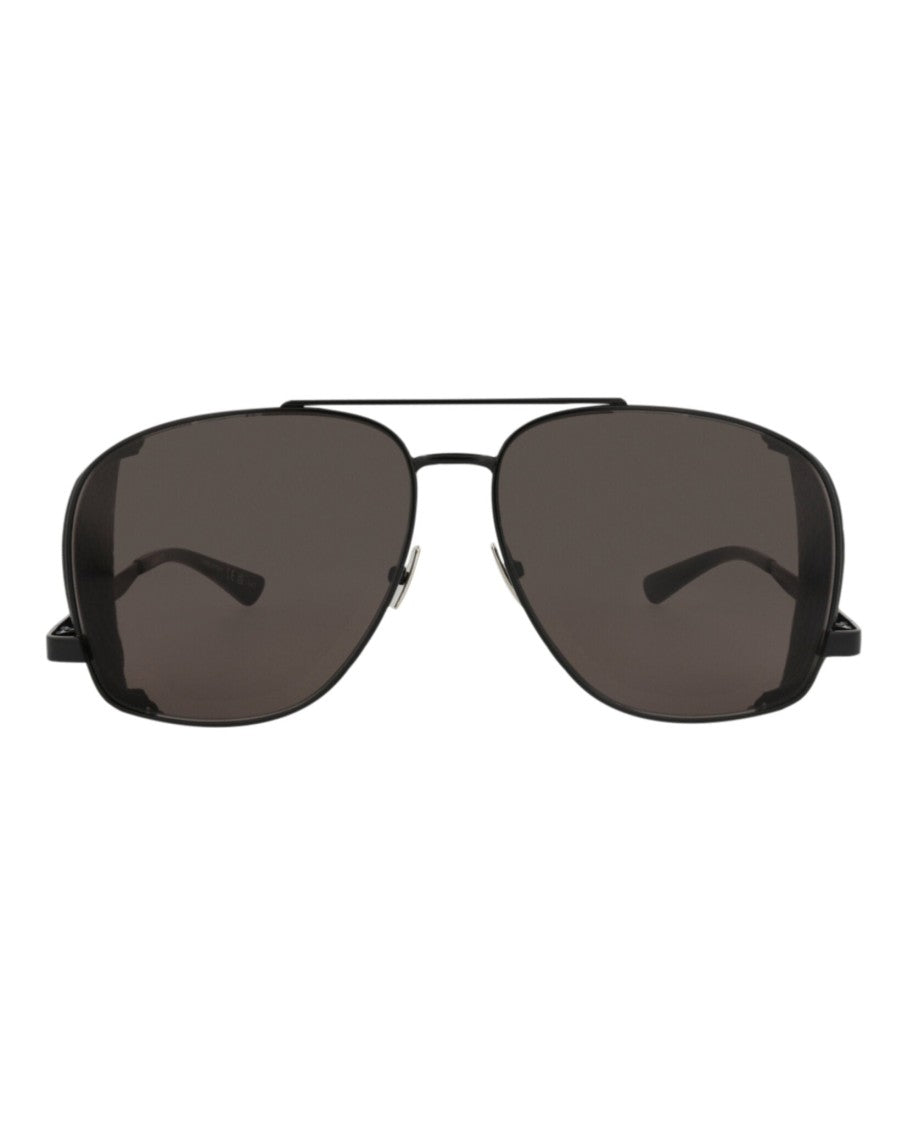 Saint Laurent Aviator-Frame Metal Sunglasses