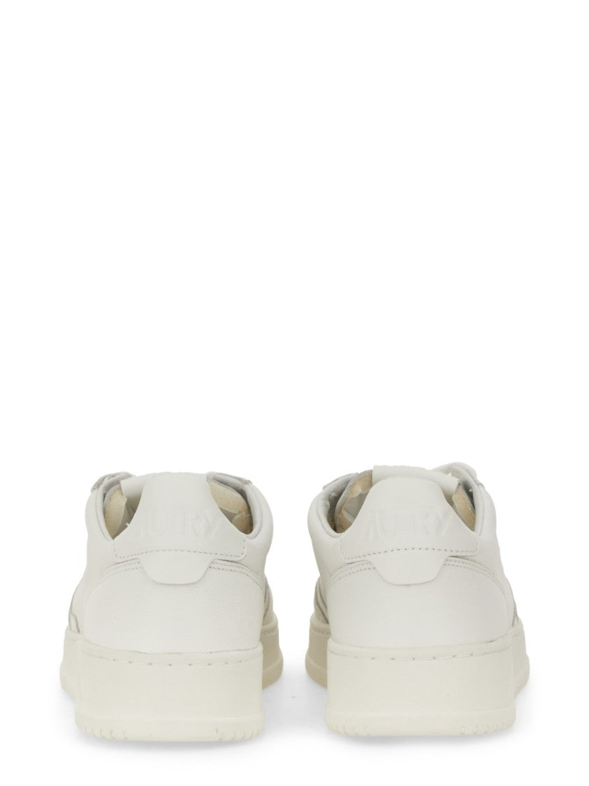 Autry Medalist Low Perforated Goat Leather Sneakers