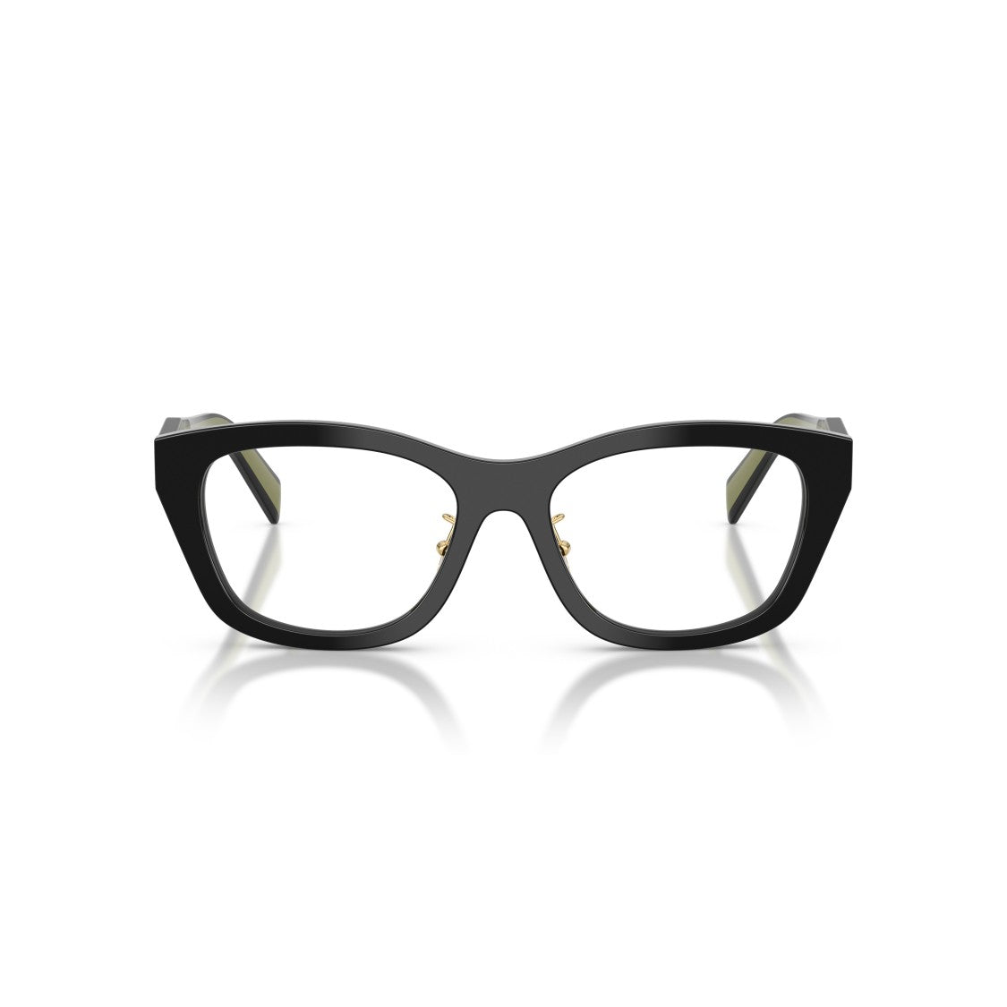 Prada 0Pr D11vd Angular Cat-Eye Eyeglasses