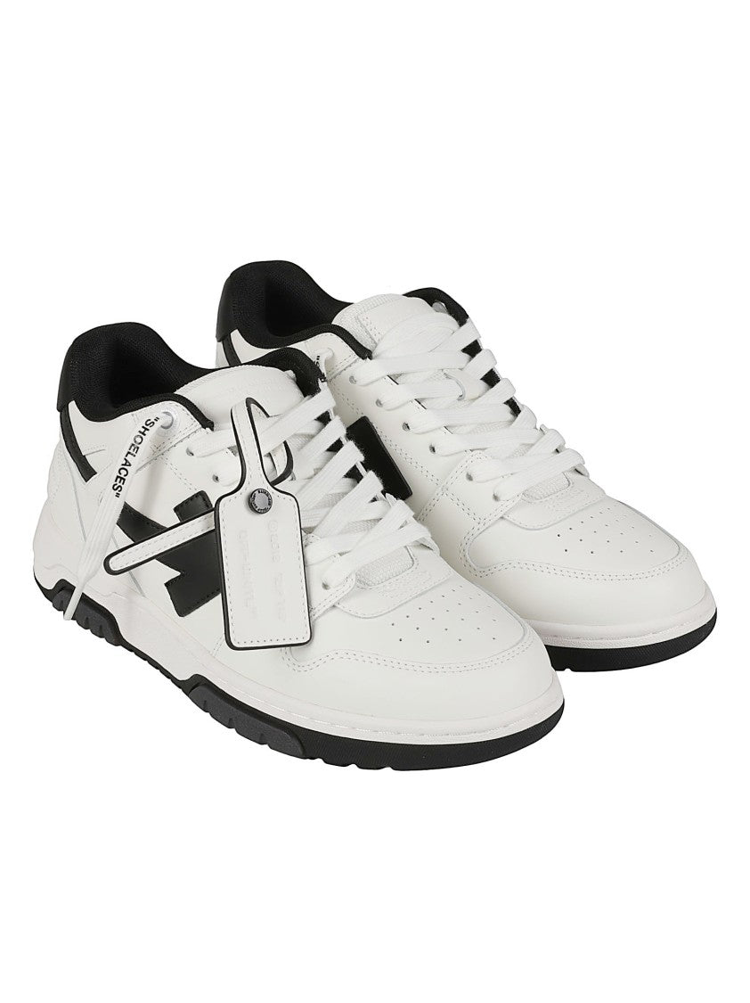 Off-White Out Of Office White Low-Top Leather Sneakers