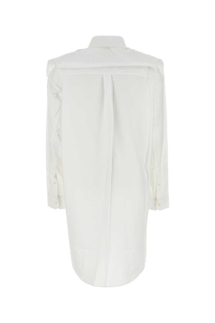 Y/Project White Oxford Shirt Dress