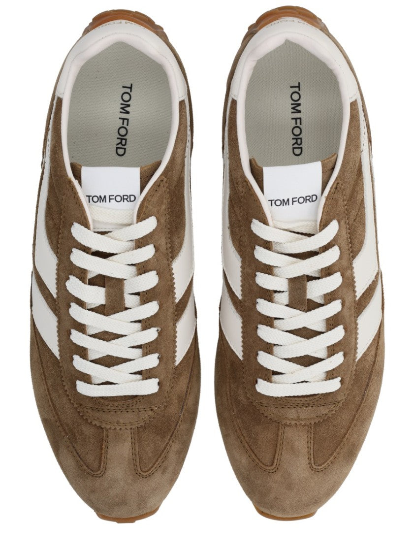 Tom Ford Mick Suede Leather Sneakers