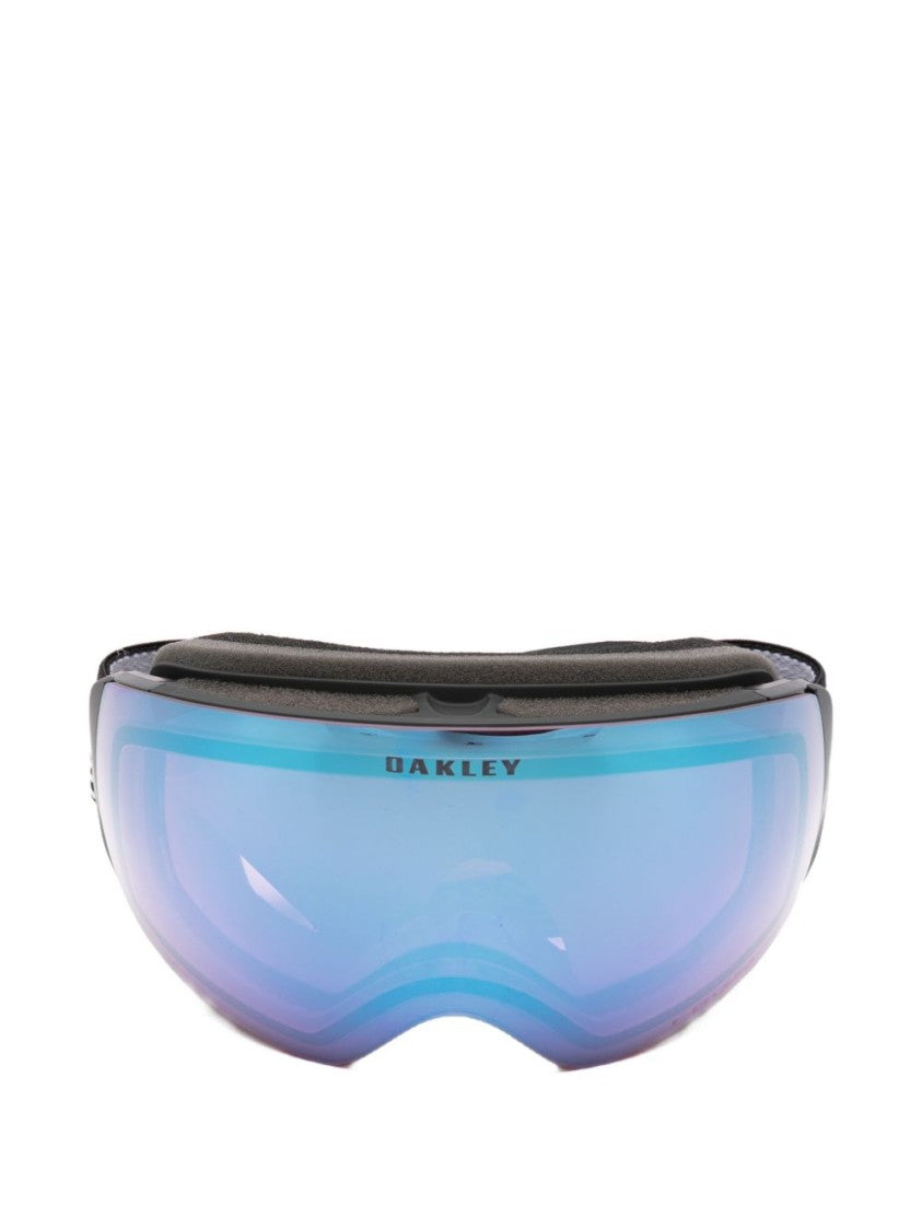 Oakley Curved Lens Sunglasses With Reflective Tint