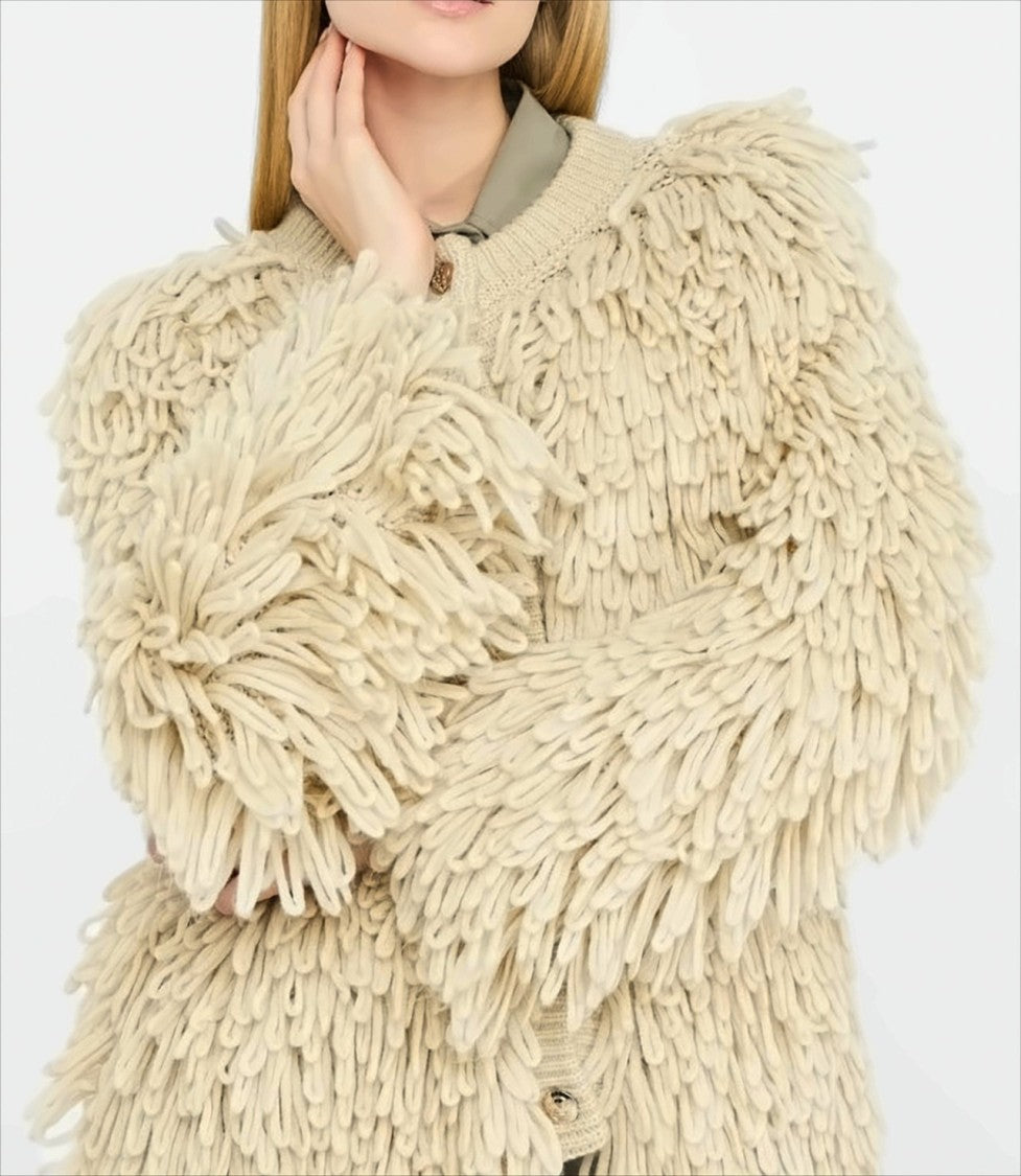 Liu Jo Relaxed Wool Blend Jacket