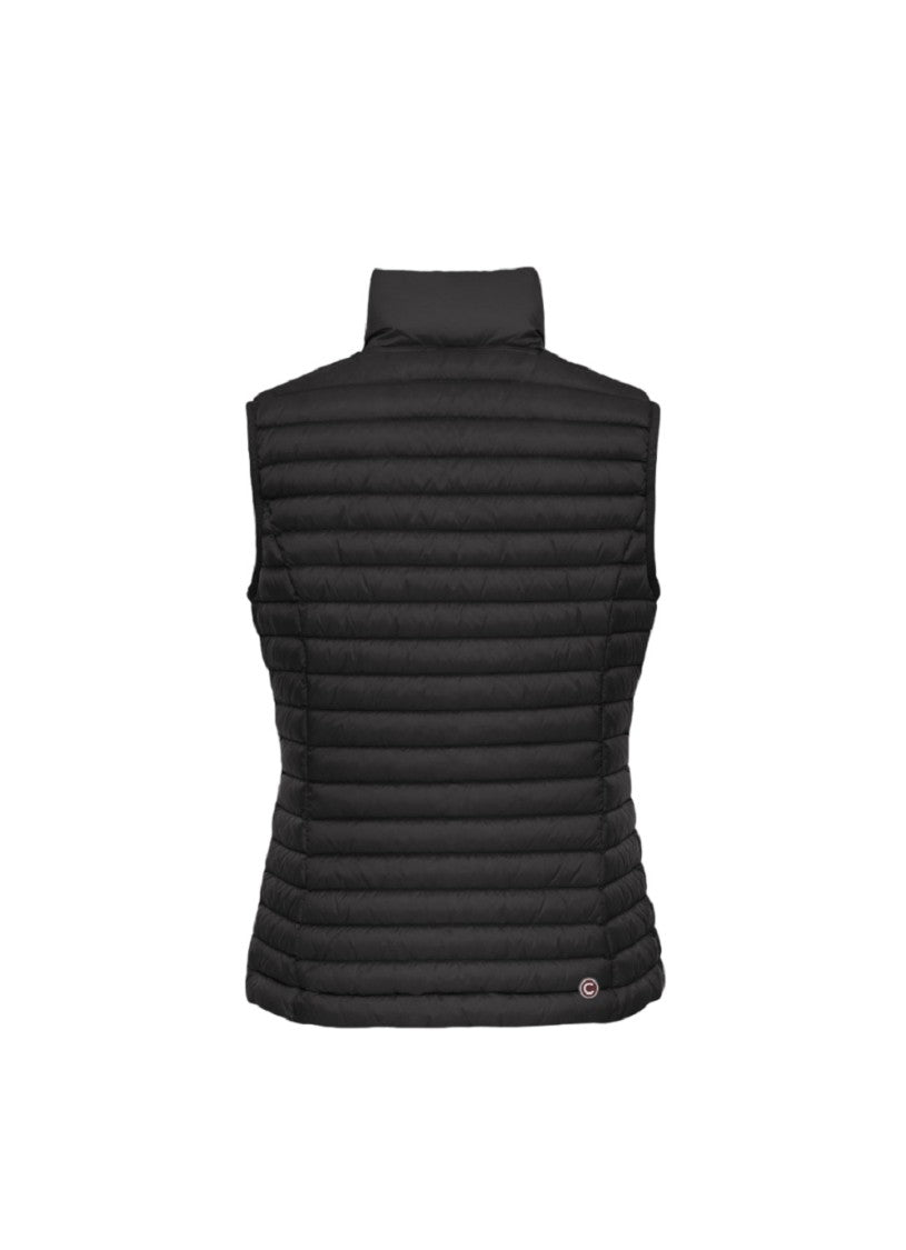 Colmar Originals Black Sleeveless Jacket In Ultralight Recycled Fabric Jacket