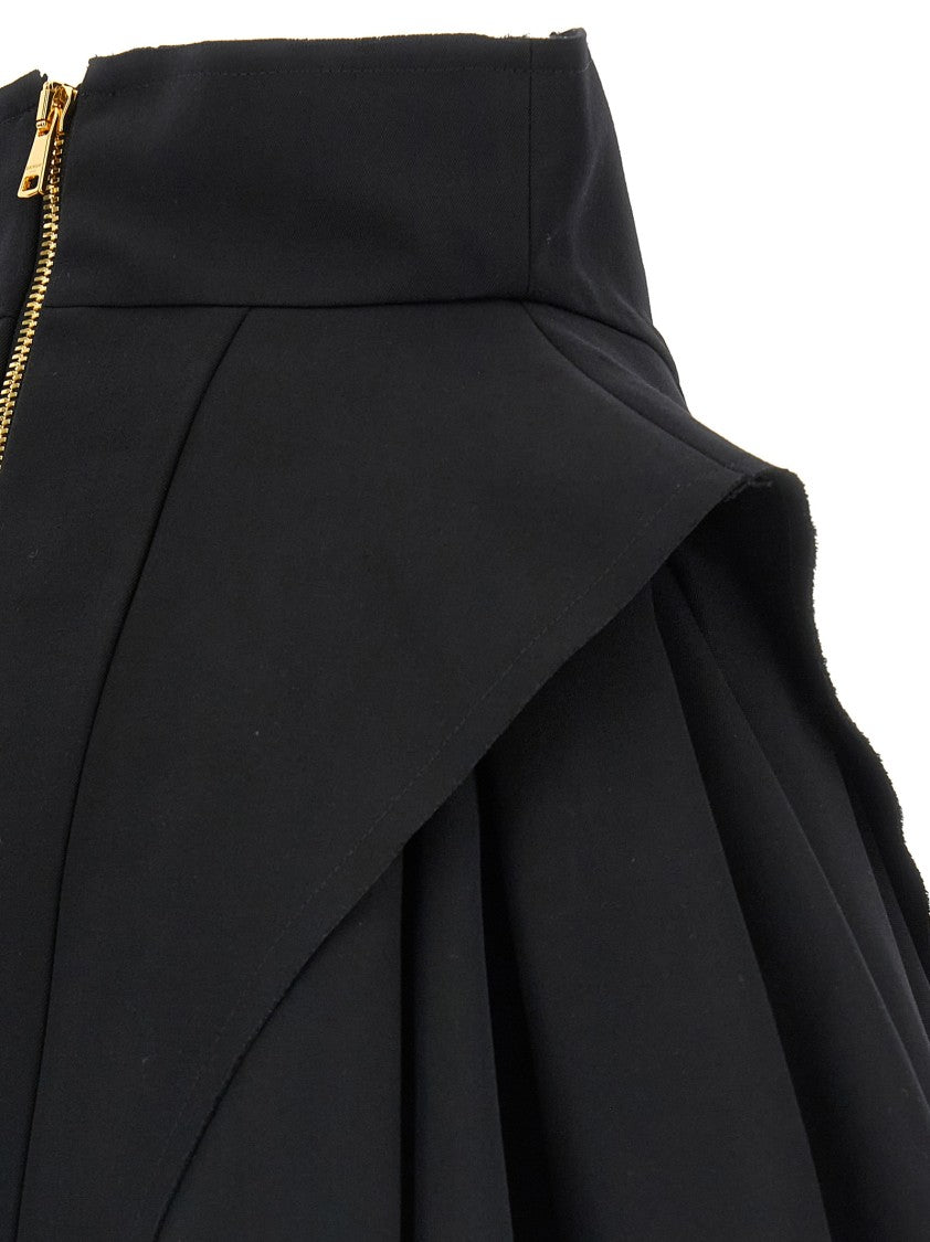 Balmain Leone Doppia Catena' Skirt