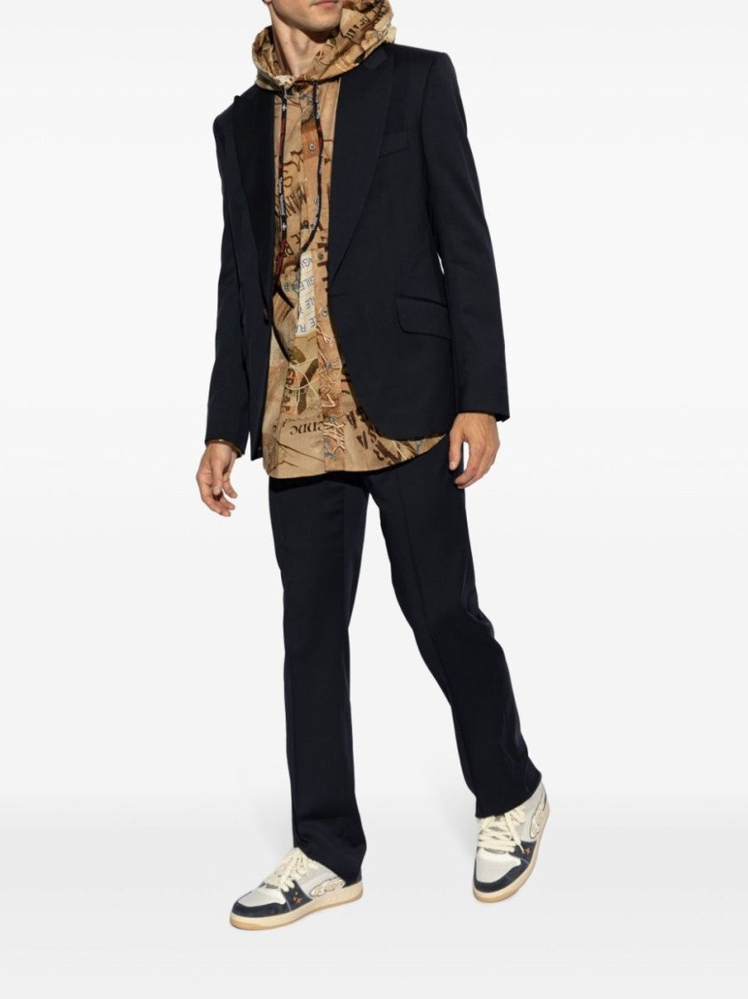Vivienne Westwood Navy Virgin Wool Tailored Jacket