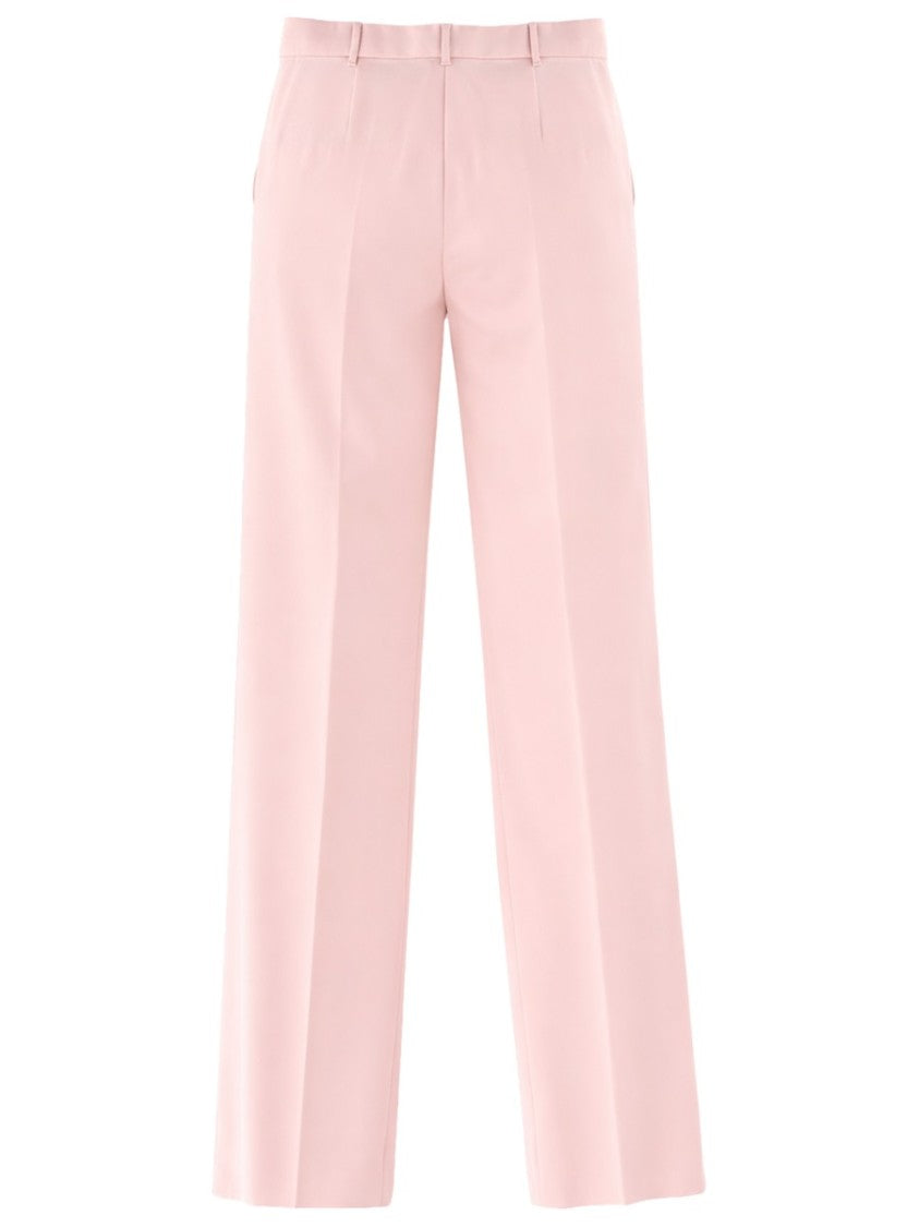 Max Mara Straight Quasar Pants With Tailored Silhouette And Pressed Creases