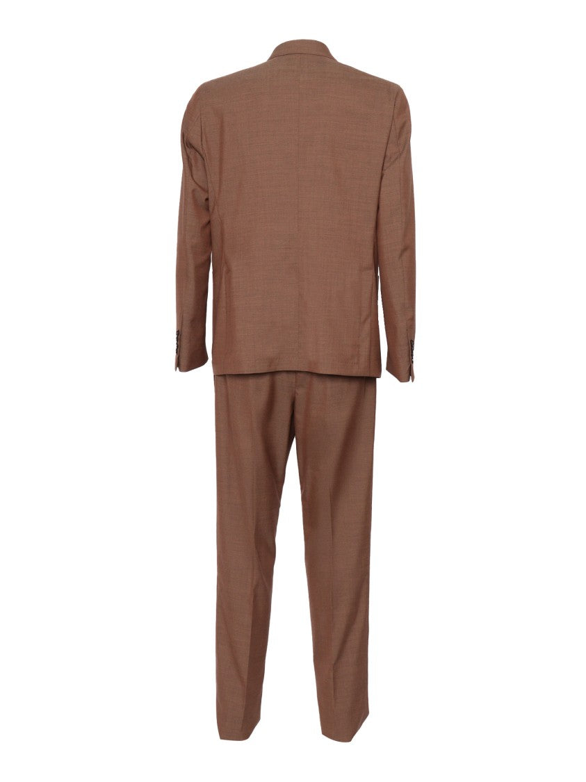 Breras Tailored Double-Breasted Suit With Notch Lapel