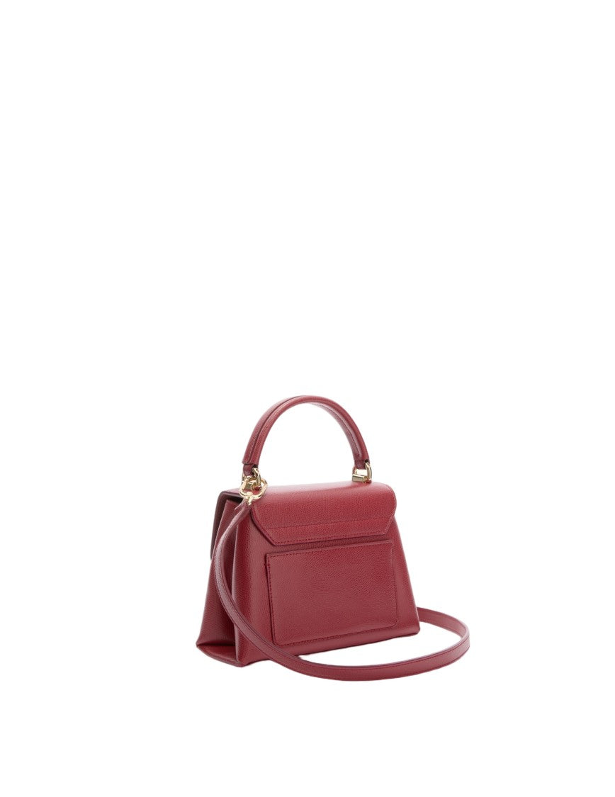Furla 1927 Mini Leather Top Handle, Cherry Color