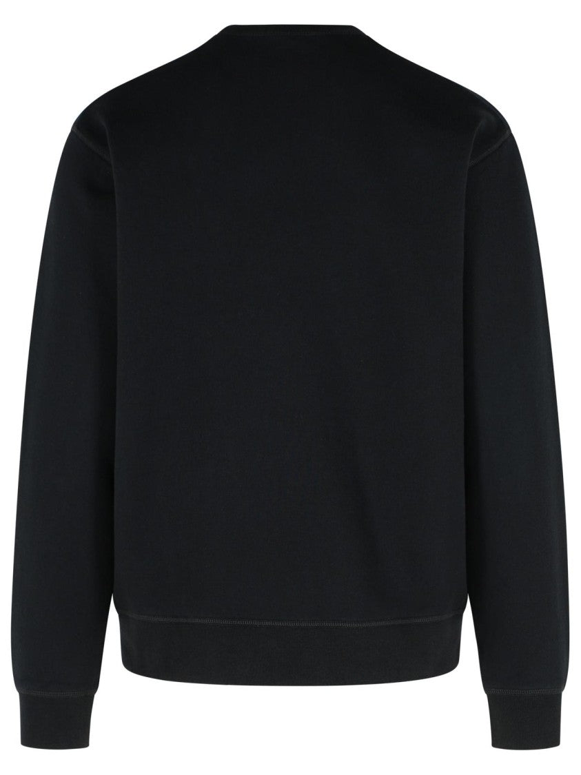Dsquared2 Black Cotton Sweatshirt