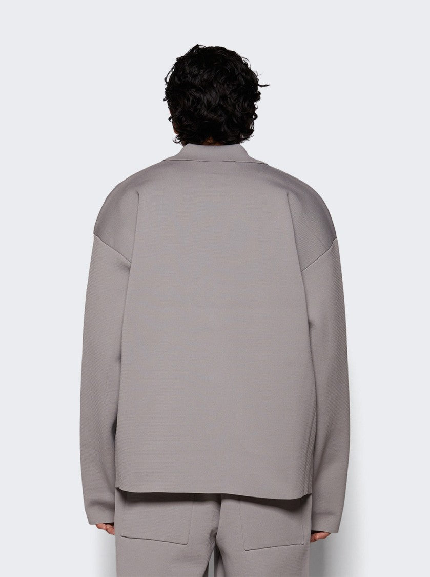 Maison Mihara Yasuhiro Milan Rib Jacket Light Grey