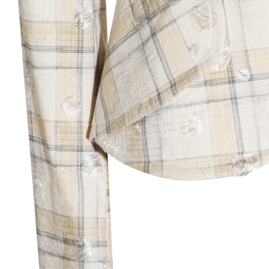Vivienne Westwood Ecru Check Motif Blazer