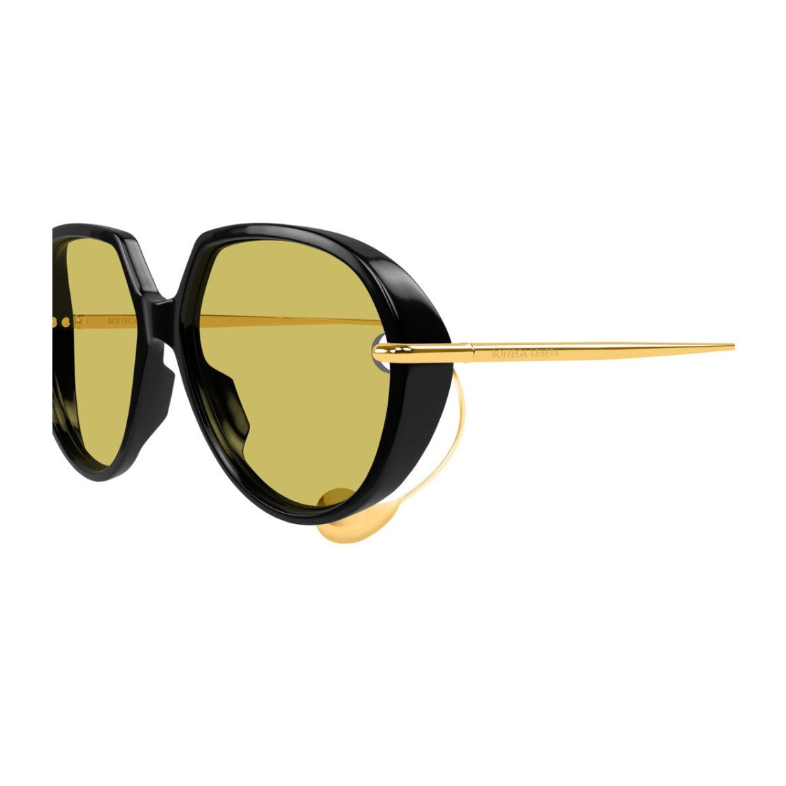 Bottega Veneta Black Unapologetic Acetate Sunglasses
