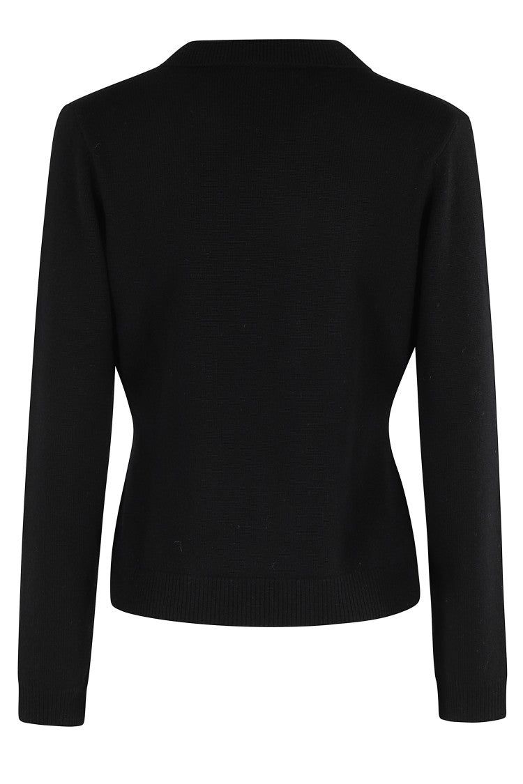 Seventy Long-Sleeve V-Neck Polo Shirt In Luxurious Wool-Cashmere Blend