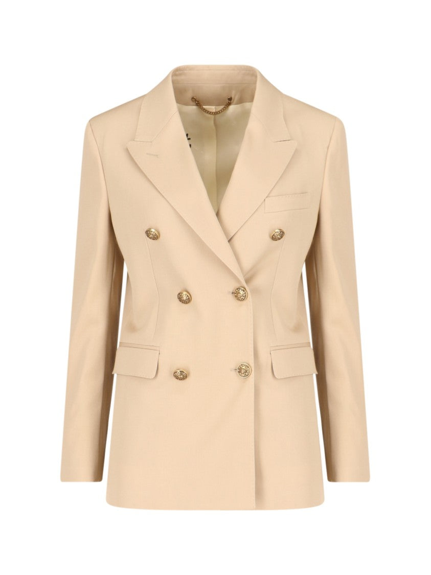 Golden Goose Beige Classic Tailored Structured Jacket