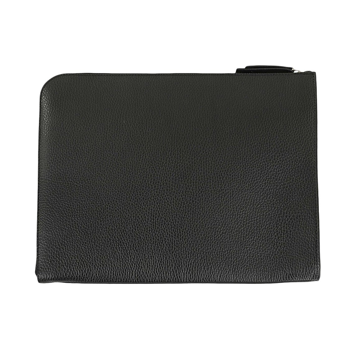 Orciani Compact Black Handbag With Textured Surface