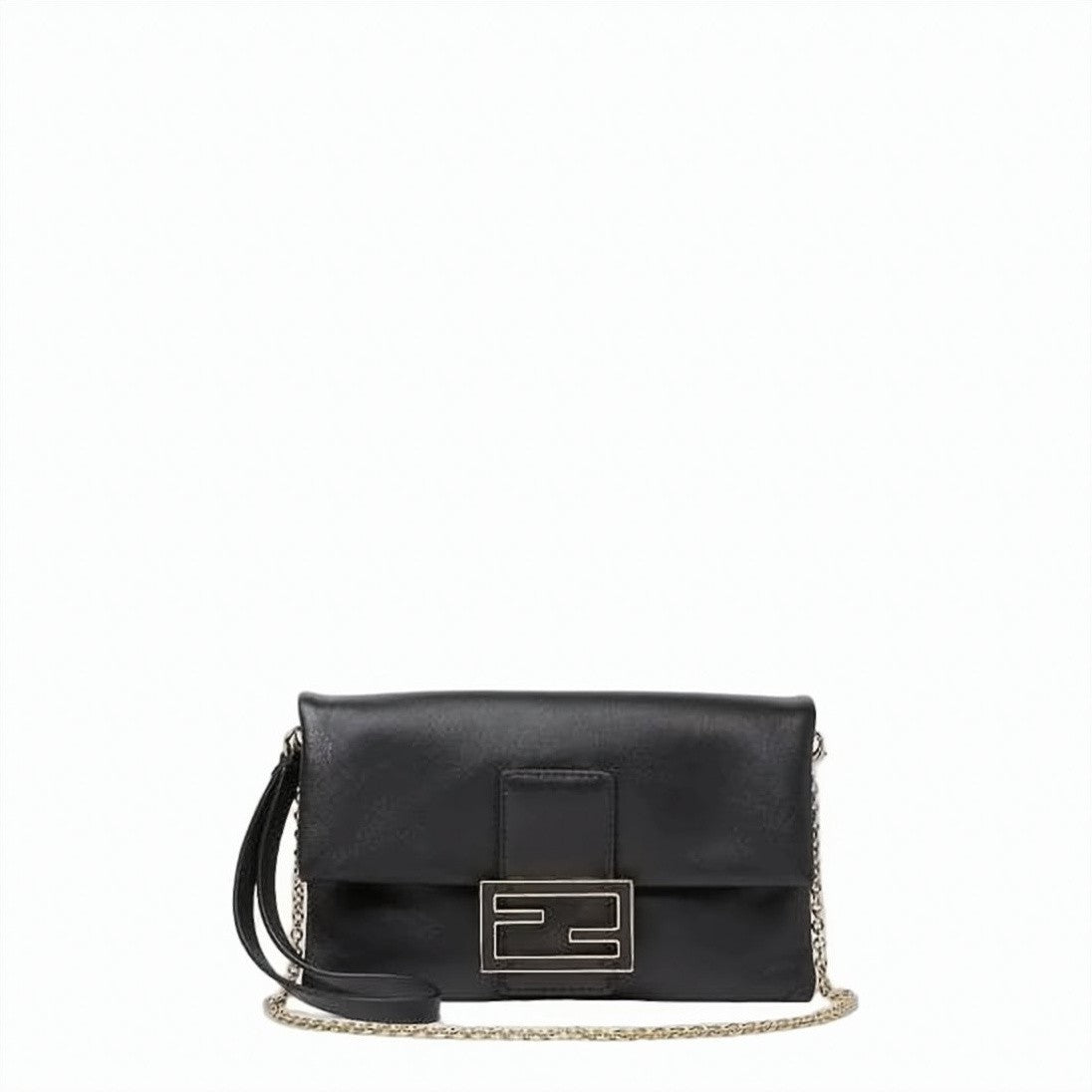 Fendi Rectangular Lambskin Shoulder Bag