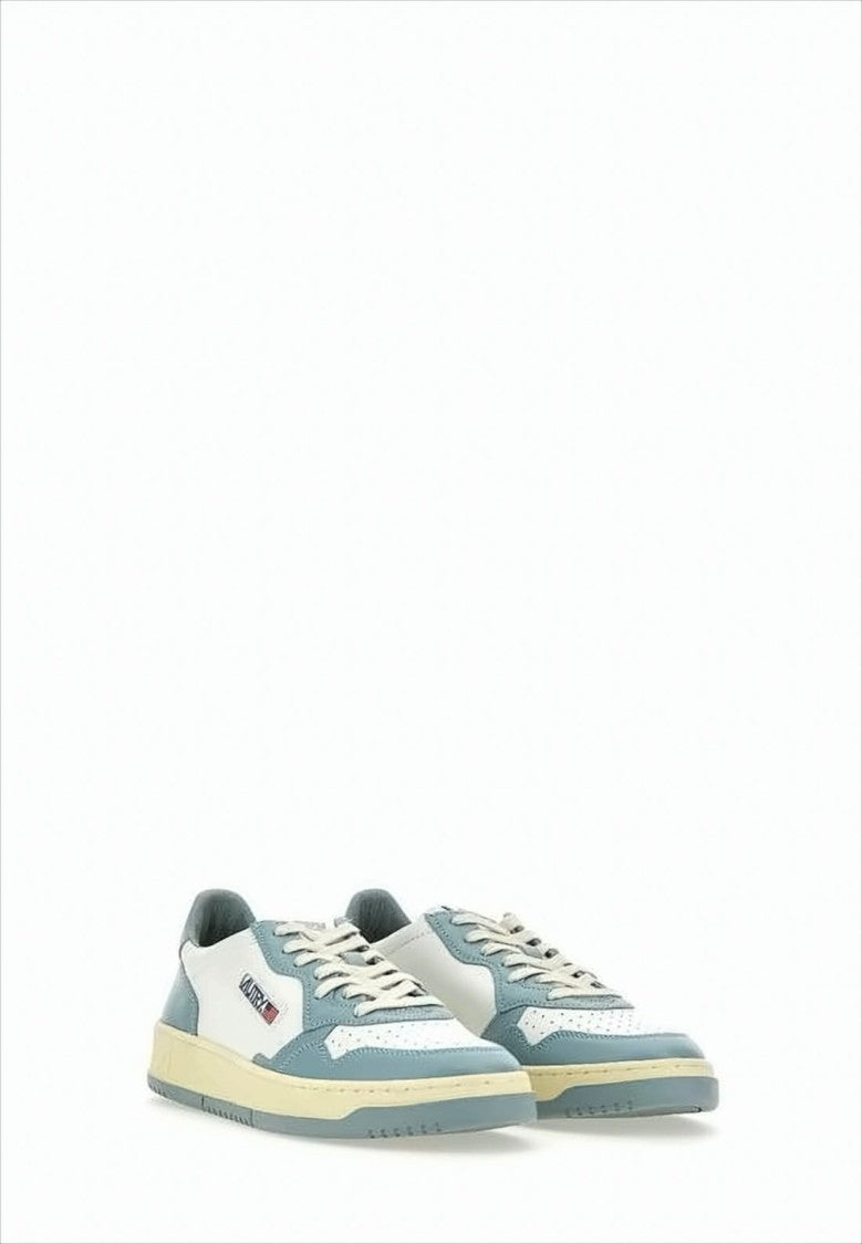 Autry Autry Low-Top Sneakers With Smooth Leather Panels And Perforated Detailing