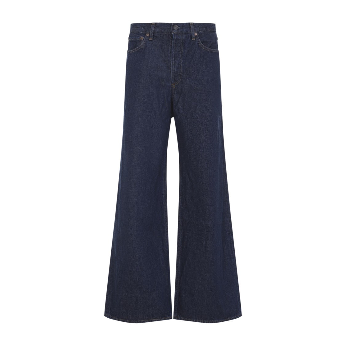 Agolde Flared Denim Jeans With Regular Waist