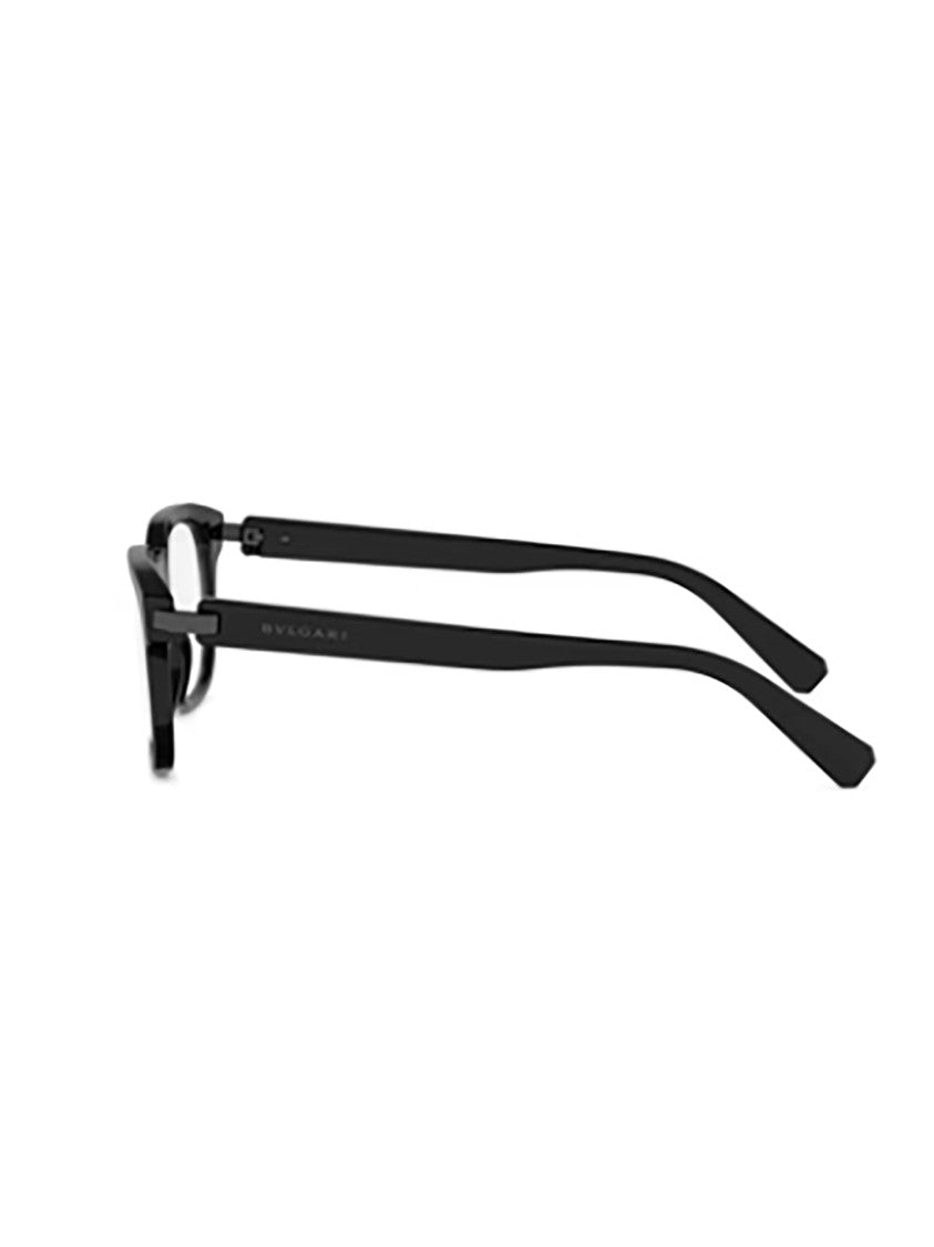 Bulgari Black Bv50078i Rectangular Polished Frames