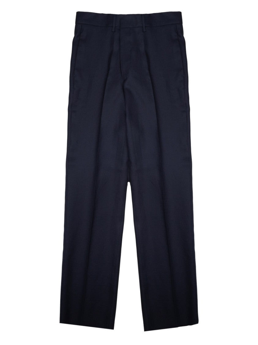 Tagliatore Straight-Leg Trousers With Subtle Pleats And Belt Loops
