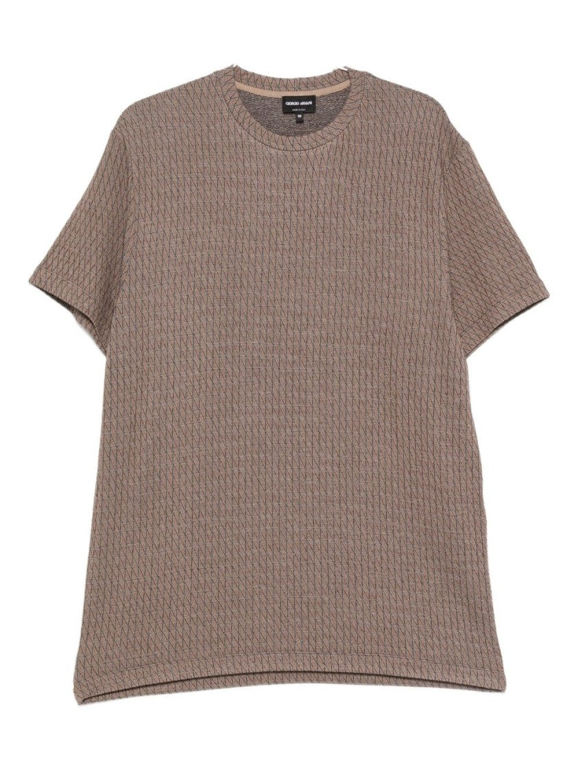 Giorgio Armani Classic T-Shirts And Polos With Timeless Silhouette
