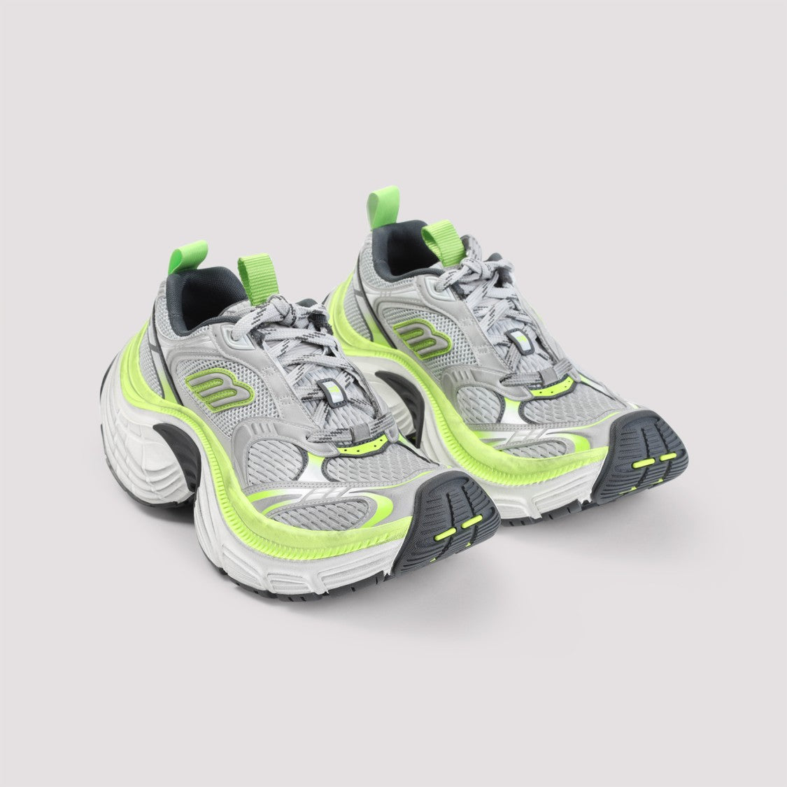 Balenciaga Multicolor Sneakers With Dynamic Silhouette